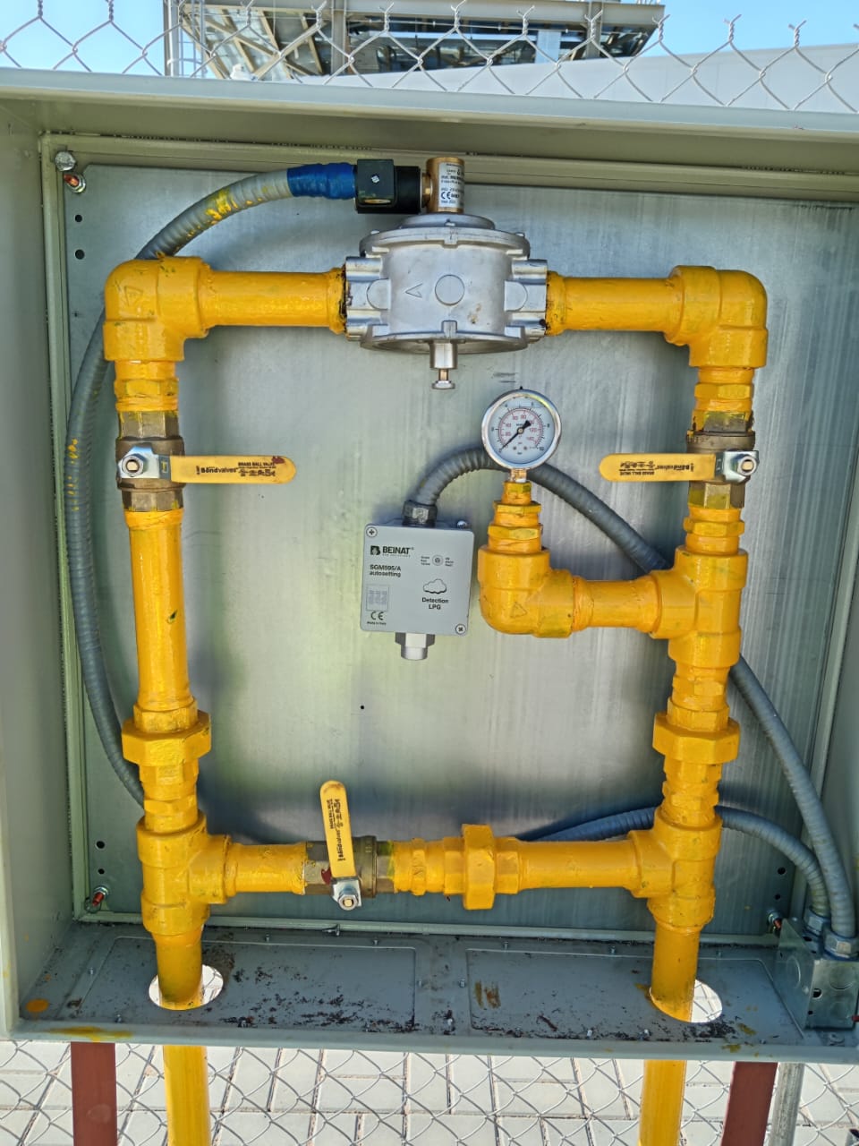 تمديد الغاز المركزي بحي الياسمين بالرياض