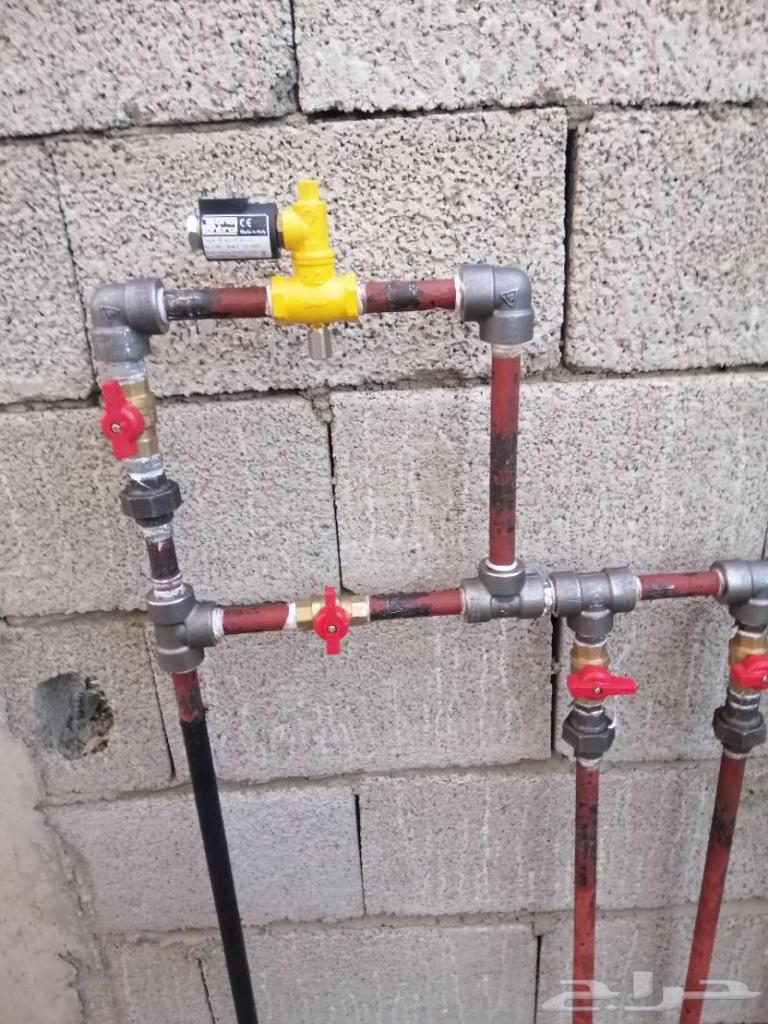 تمديد الغاز المركزي شمال الرياض